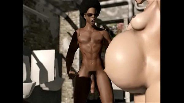 Young asian preggo brutal fuck by black big dicks ( ANIME )