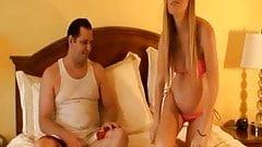 Amanda Fucked in Her Hairy pregnant Pussy