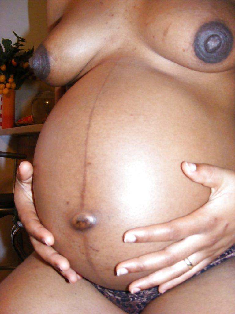 Pregnant Ebony
